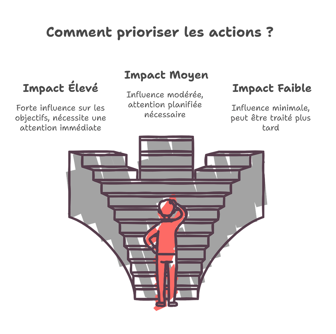 Comment prioriser les actions selon leur impact