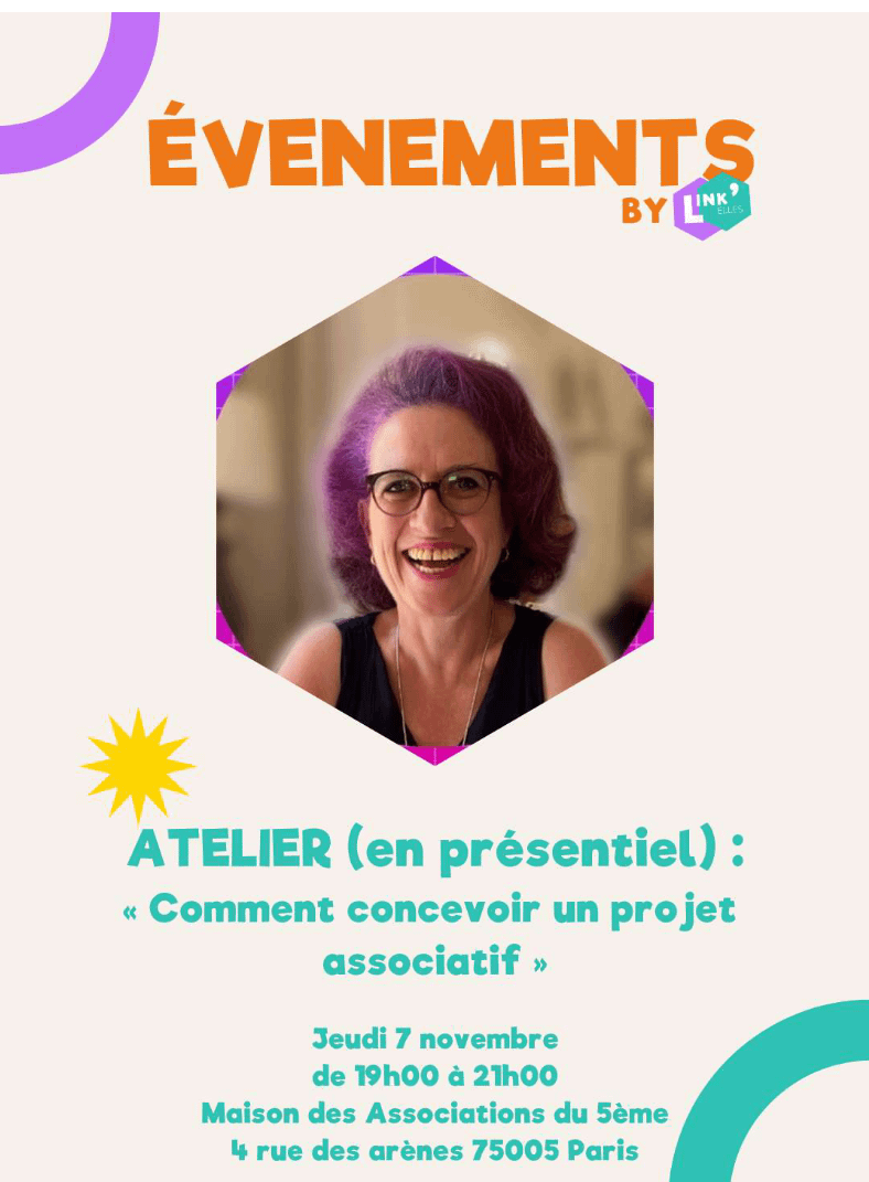 Evénement - l'atelier Link'Elles en présentiel